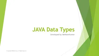 Java Data Types detailed explanation with example - Primitive Non-Primitive datatype var Keyword