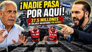 ¡EL GOLPE MÁS LEJANO DEL MUNDO! 37.5 MILLONES DE DÓLARES INCAUTADOS POR BUKELE