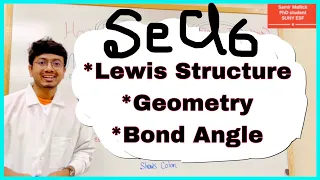 SeCl6 Lewis Structure Geometry Bond Angle
