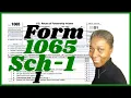 1-How to complete 2021 IRS Form 1065 and Schedule K-1 For your LLC