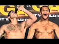 OVERWEIGHT Ryan Garcia DRINKS A BEER during WEIGH-IN vs Devin Haney WEIGH-IN HEATED Face Off