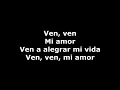 Ven porque te necesito Temerarios Letra