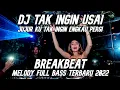 Download Lagu DJ Tak Ingin Usai (Jujur ku tak ingin engkau pergi)  - Breakbeat Melody Full Bass 2022