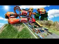Download Lagu PIXAR CARS ZOMBIES EATER, Big \u0026 Small MONSTER MCQUEEN vs TURBO CAR vs DOWN OF DEATH - BeamNG.Drive