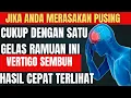 Lagu PUSING 7 KELILING? Cukup Minum Ini 1x Sehari, Vertigo Sembuh Total Sampai ke Akarnya