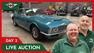 LIVE CLASSIC CAR AUCTION 900 Lots Mathewsons October Auction Day 3 