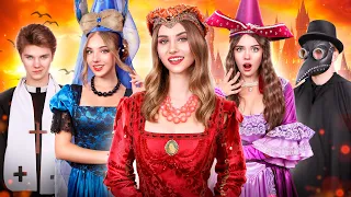 العصور الوسطى لتيم تين الأميرة الحقيقية ضد المزيفة في العائلة المالكة 