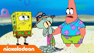 spongebob dunia surga squidward hancur nickelodeon bahasa
