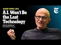 Satya Nadella on A I Jobs Humans Will Do the Glue Work