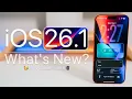 iOS 26.1 is Out! - What's New?