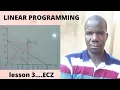 LINEAR PROGRAMMING