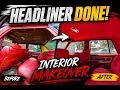1977 Caprice Classic Interior Makeover New Headliner Changes EVERYTHING w upholstery -