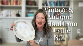 Jacksonville NC antique and vintage Haul I think I found some good stuff