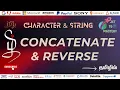 Concatenating and Reversing Strings