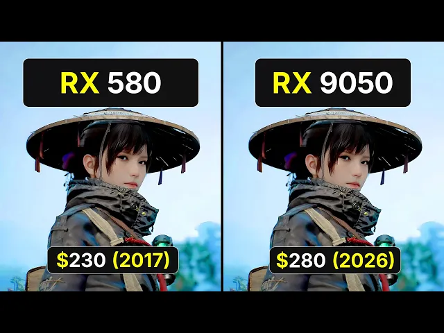 RX 580 vs RX 9050 - Upgrade or Skip?
