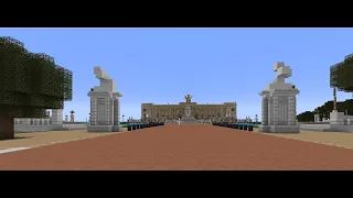 Minecraft Buckingham Palace Inspired Build