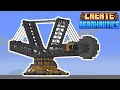 Making a WORKING bucketwheel excavator in minecraft CREATE AERONAUTICS SHOWCASE