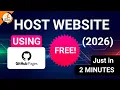 Free Host Website on GitHub in Just 2 Minutes 2026