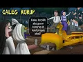 Lagu Caleg Korup VS Hantu kampung Setan #HORORKOMEDI | Kartun Hantu Lucu