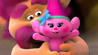 the first 5 minutes of trolls with baby poppy 