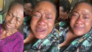 so sad actress foluke daramola in tears mourns veteran actress first daughter