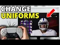 How To Change Uniforms in Madden 25