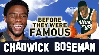 CHADWICK BOSEMAN Before They Were Famous Black Panther King T Challa