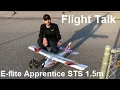 Flight Talk E-flite Apprentice STS 1 5m the smartest best club trainer - ever