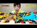 Pretend Play with Huge Matchbox Truck Collection Toy Digger and Excavator for Kids JackJackPlays