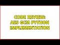 Code Review AES GCM Python implementation