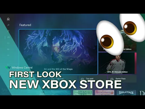 This is the new Xbox Store for 2020, codename 