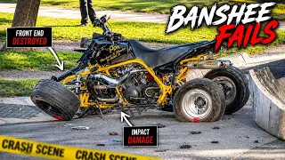 Yamaha Banshee Fails INSANE Crashes Only 2 Strokes Compilation