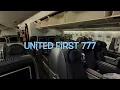 UNITED 777 FIRST - Domestic Cabin