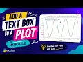 How to Add Text Boxes to Matplotlib Plots in Python