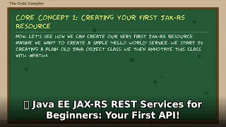 Java EE JAX-RS REST Services Build Your First API Beginner Java Tutorial
