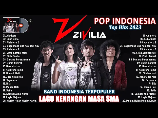 Download MP3 Zivilia Full Album - Aishiteru - Lagu Kenangan Masa SMA Terbaik & Terpopuler 2023 Hits Saat Ini