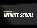 Infinite Scroll with Stimulus js Rails