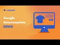 Google Autocomplete Demo ES