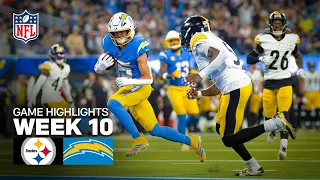 Pittsburgh Steelers Vs Los Angeles Chargers Game Highlights 2025 NFL Season Week 10 
