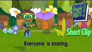 super why short clip in 4k thumbelinas neighbors are asleep