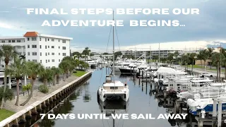 More setbacks BUT we’re FINALLY leaving the dock!!