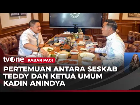 Seskab Teddy Bertemu Ketum Kadin Membahas Isu Strategis Pertumbuhan Ekonomi