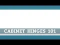 Choosing the Right Cabinet Hinge - Rockler Woodworking