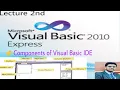 Components Of The Visual Basic IDE