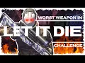 Can YOU Beat Let It Die Using The WORST Weapon