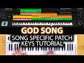 God Song MainStage patch keyboard tutorial - Hillsong United