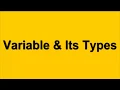 Variables and their types in GW BASIC Online free computer classes 10th gw basic