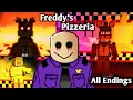 Download Lagu Freddy's Pizzeria Experience All Good \u0026 Bad Endings Full Walkthrough | Freddy's Pizzeria