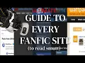 Ultimate Guide to every Fanfiction Site Out There