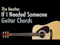 If I Needed Someone - The Beatles Guitar Chord